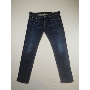 Rag & Bone jeans women's size 31 The Dre Straight/Skinny Dark Wash Classic Blue